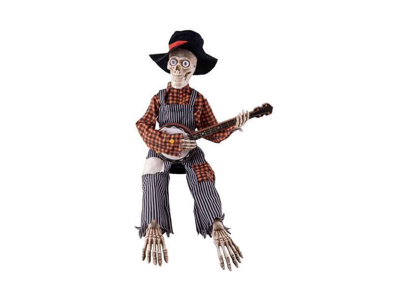 Skelett Spielt Banjo