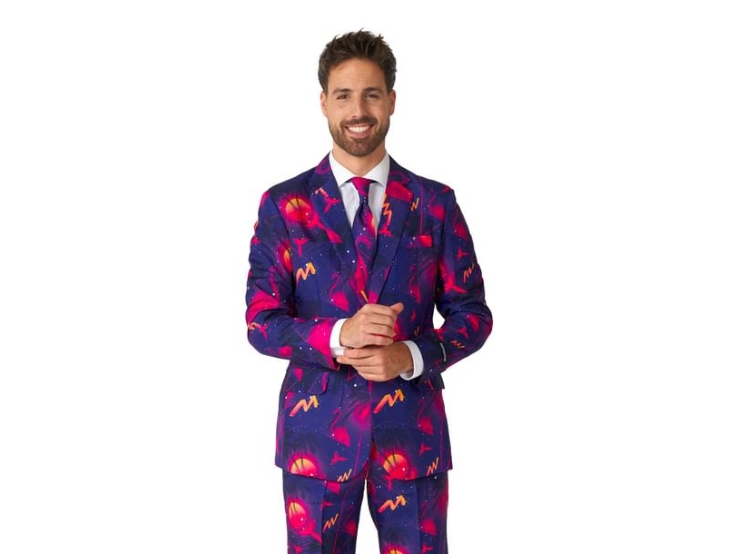 Suitmeister Retro Neon Navy