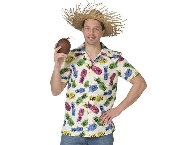 Skjorta med ananas | Kläder & Säkerhet - Arbetskläder - Skjortor | GameStuff