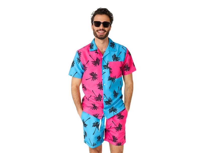 Parallel Palm sommarsæt hawaiiskjorta | Kläder & Säkerhet - Arbetskläder - Skjortor | GameStuff