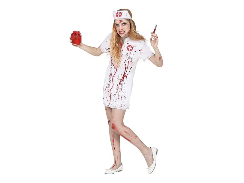 Zombie Sygeplejerske Kostume