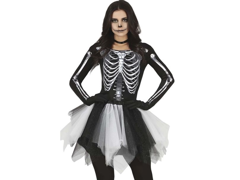 Skelett-Kleid