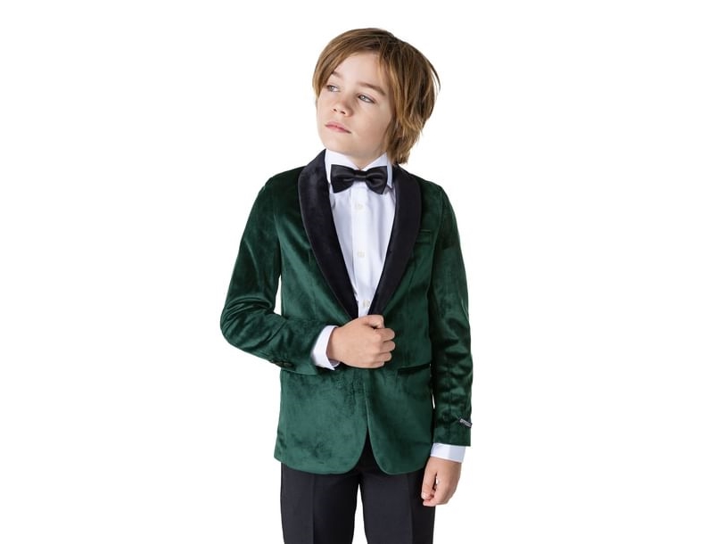 Opposuits Grøn Blazer, Dreng