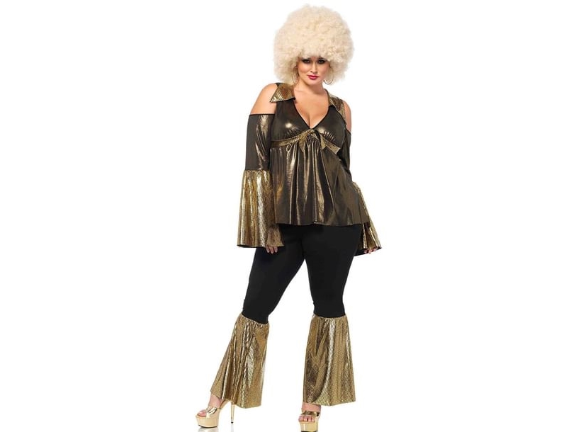 Disco Diva Kostüm Plus
