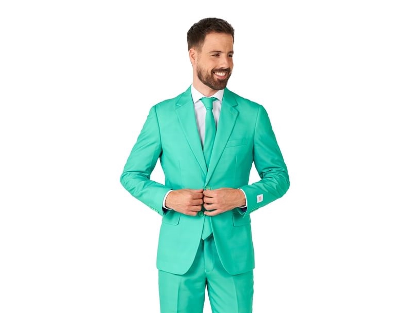 Turkos kostym OppoSuits | Leksaker - Rollek - Kostym | GameStuff