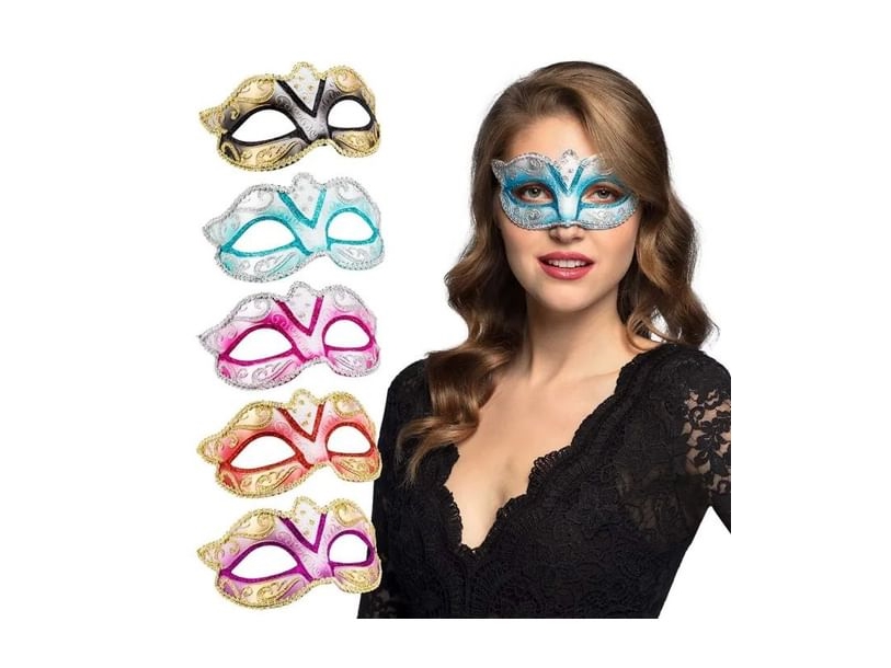 Venedig Felina Halbmaske