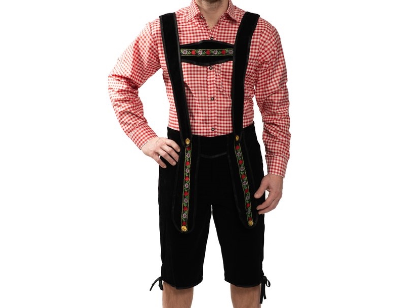 Schwarze Tirolerhose, Lang