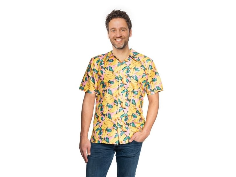 Hawaii Skjorte Med Bananer