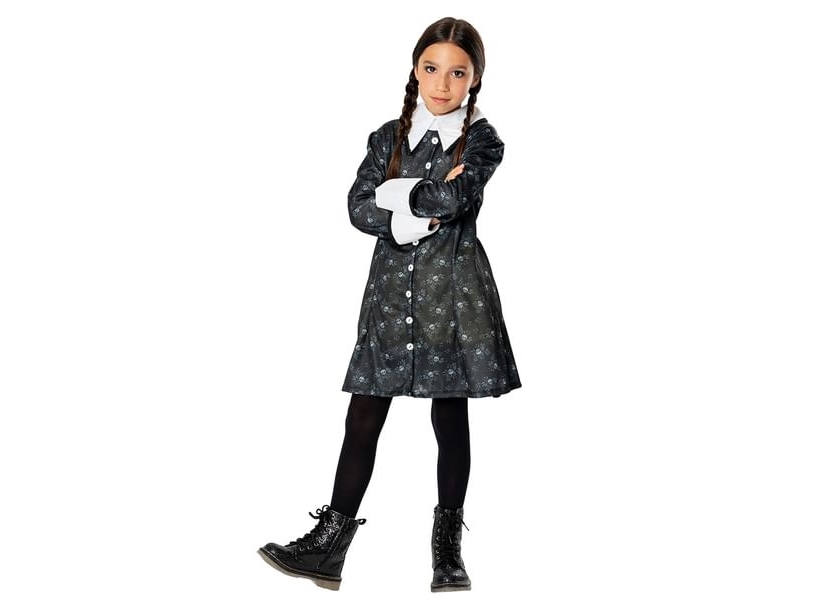 Wednesday Addams kostume | Leksaker - Rollek - Kostym | GameStuff