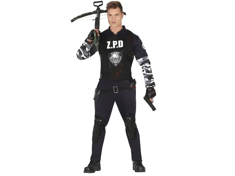Zombie Polizei Kostüm