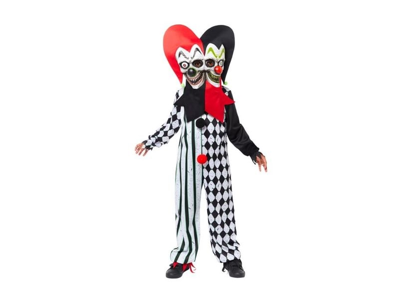 Kostüm Clown Mit Zwei Köpfen