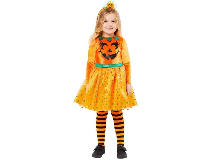 Hymyilevä kurpitsa mekko