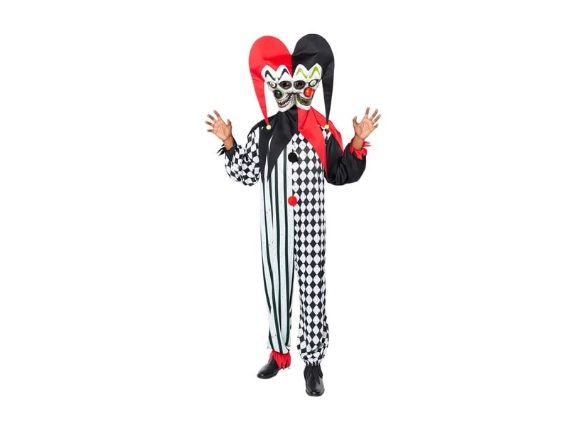 Clownkostüm Mit Zwei Köpfen