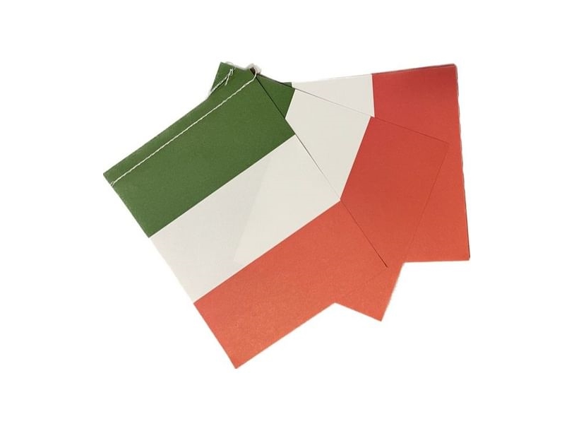 Fahnengirlande Italien