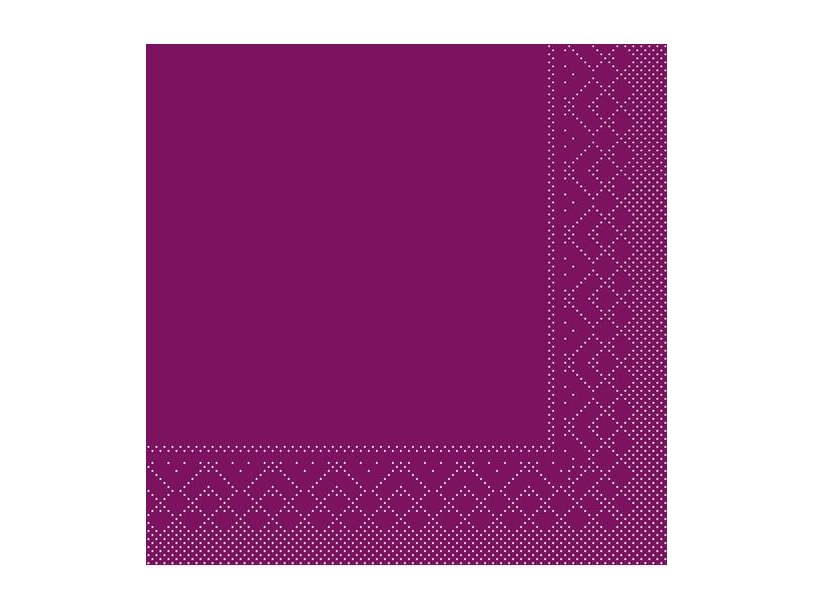 Aubergine-Servietten