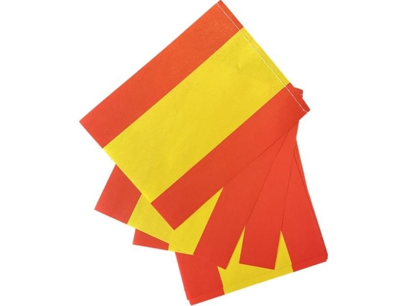 Flaggengirlande Spanien