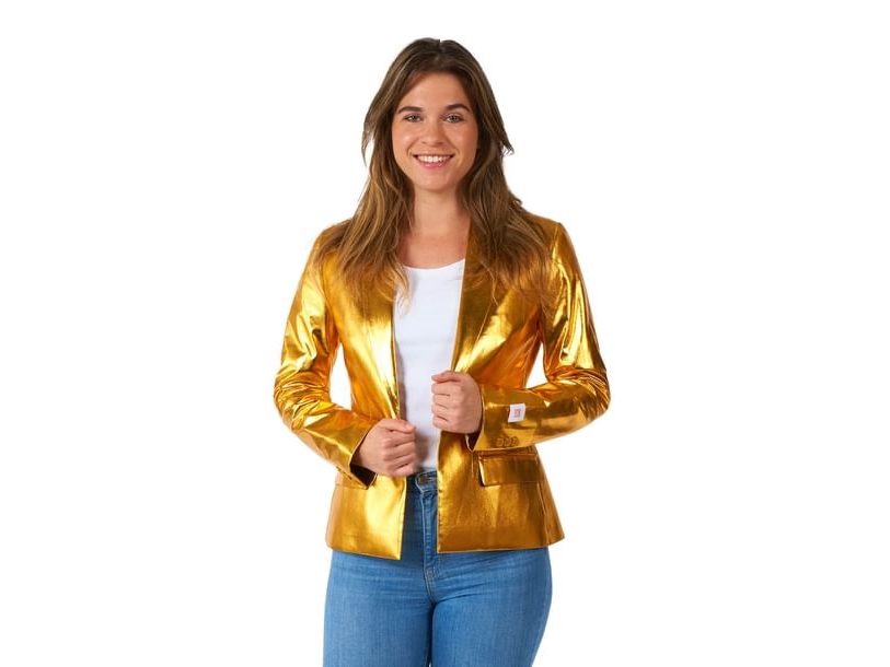 Goldener Blazer