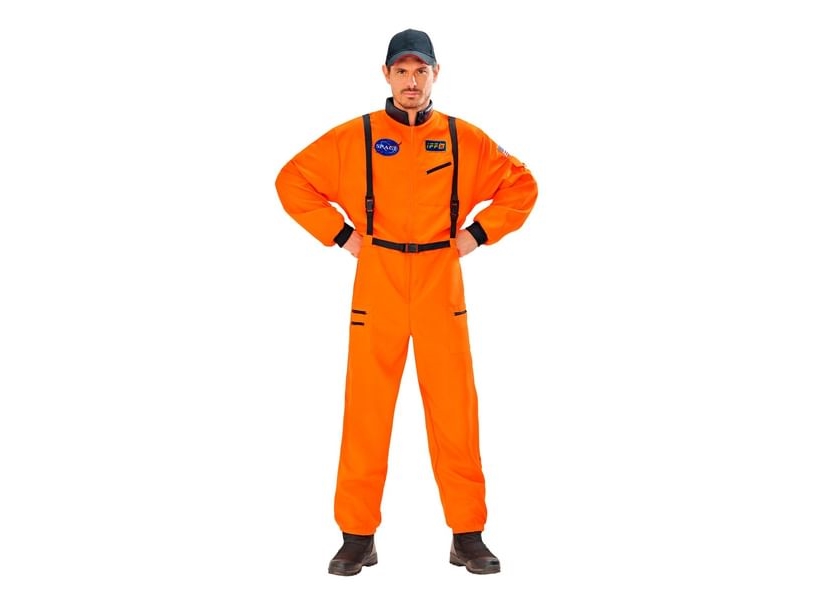 Orange Astronaut Kostume