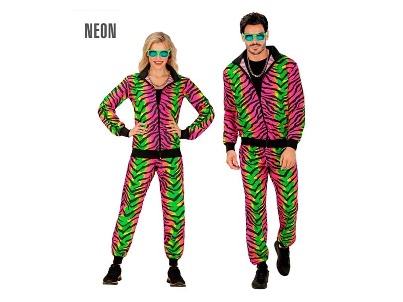 Neon Animalier Jogginganzug