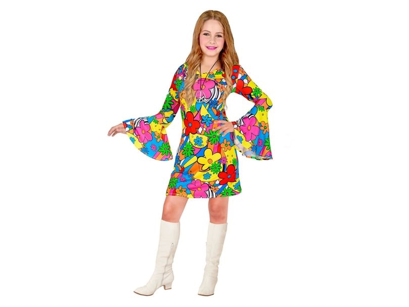 60Er Hippie Pige Kostume