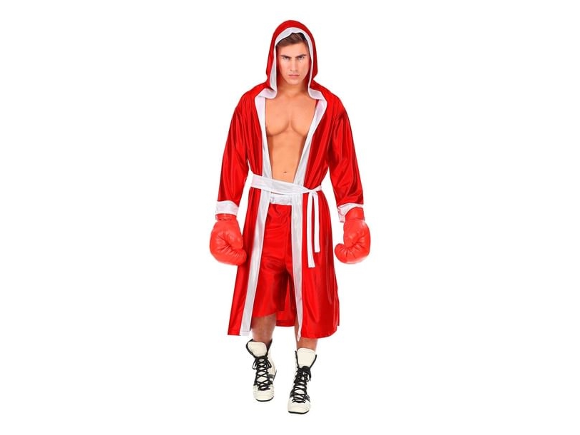 Rotes Boxerkostüm