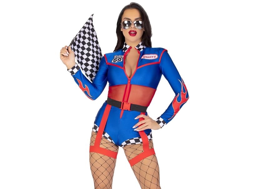 Cherry Bomb kilpa-ajajan puku