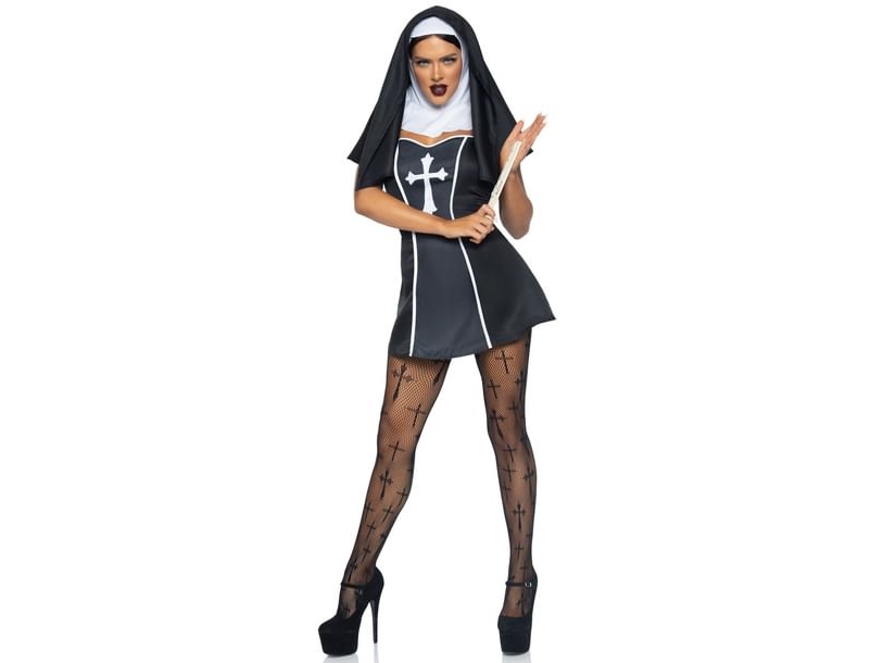 Freche Nonne Kostüm
