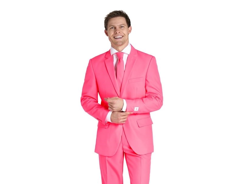 Neonfarbener Anzug Opposuits