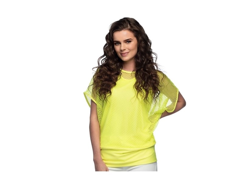 Blus i neongul mesh | Leksaker - Rollek - Kostym | GameStuff