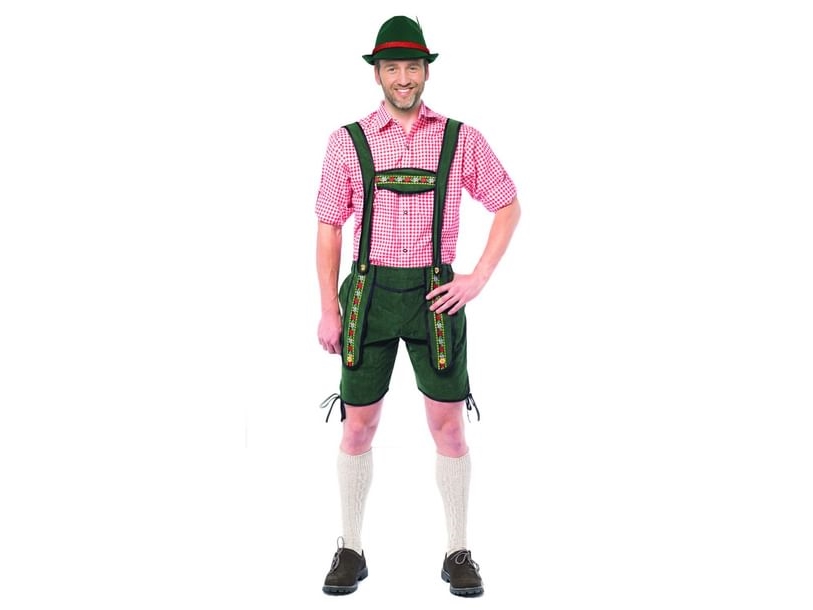 Grüne Kurze Tirolerhose