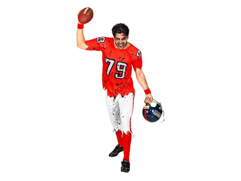 Zombie Football Spiller Kostume