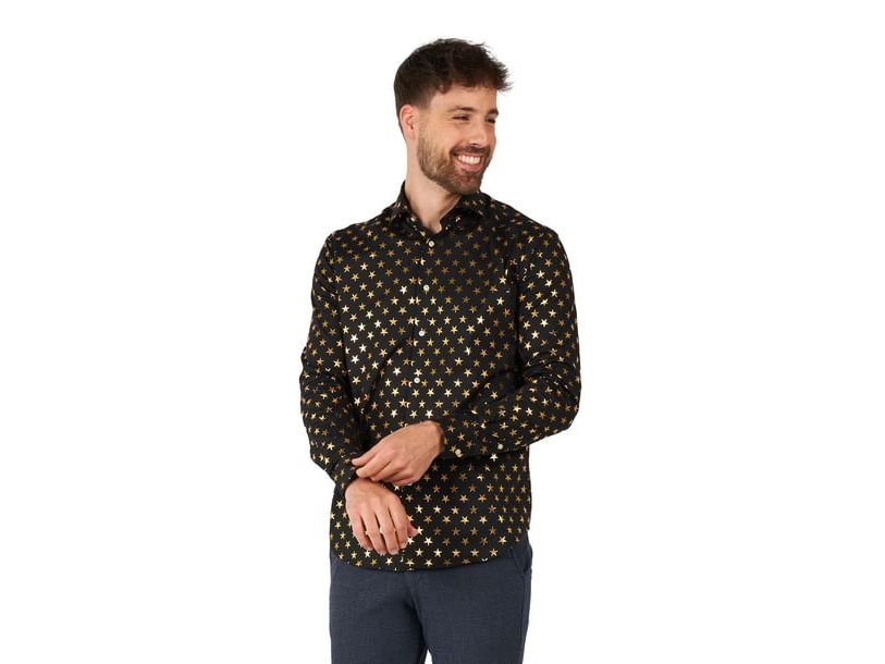 Glänzendes Polka Star Shirt