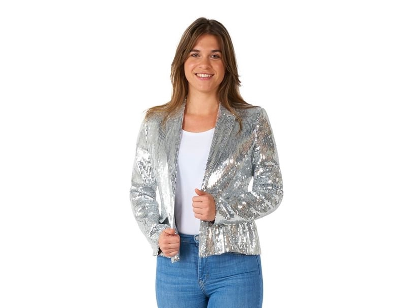 Silver paljettjacka | Leksaker - Rollek - Kostym | GameStuff