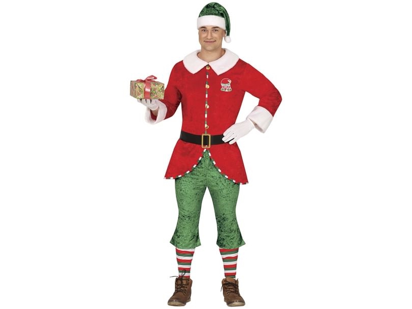 Weihnachtsmann-Helfer-Kostüm