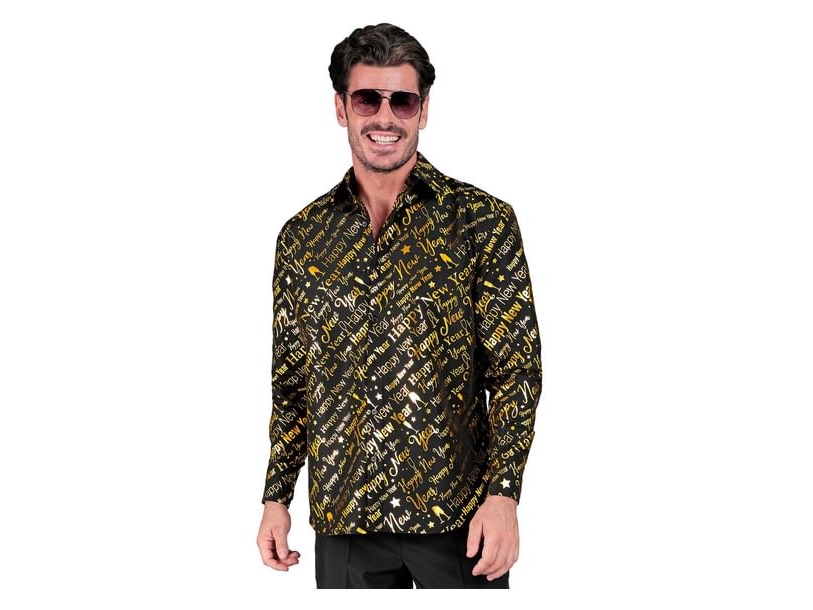 Happy New Year-skjorta