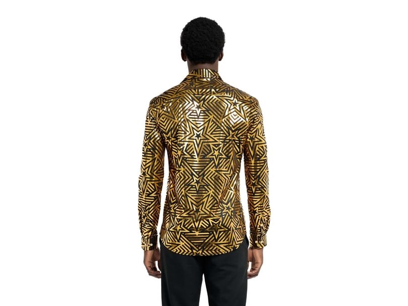 Golden Geo Star Hemd