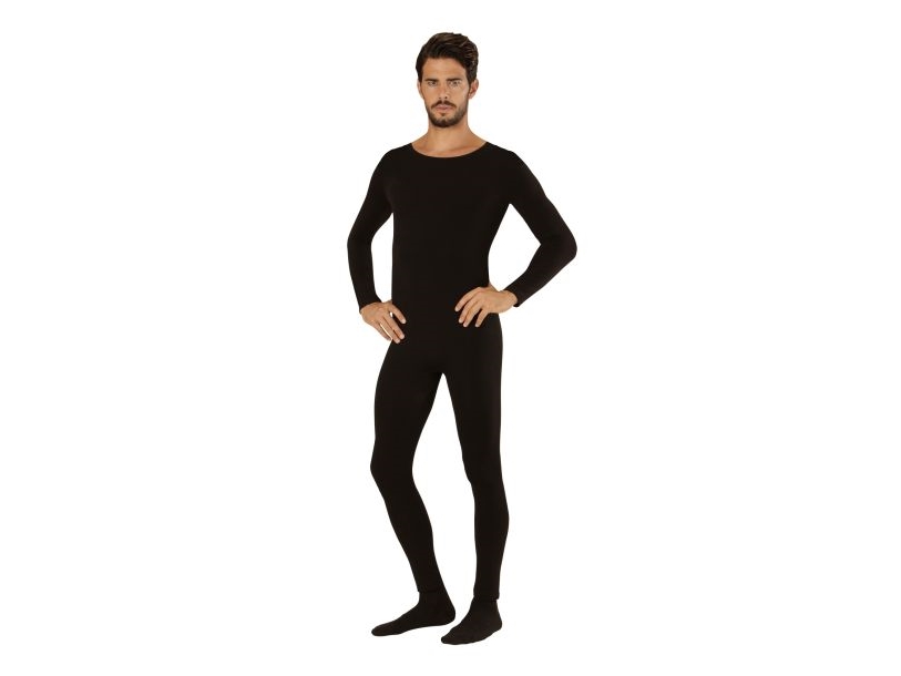 Schwarzer Bodysuit, Mann