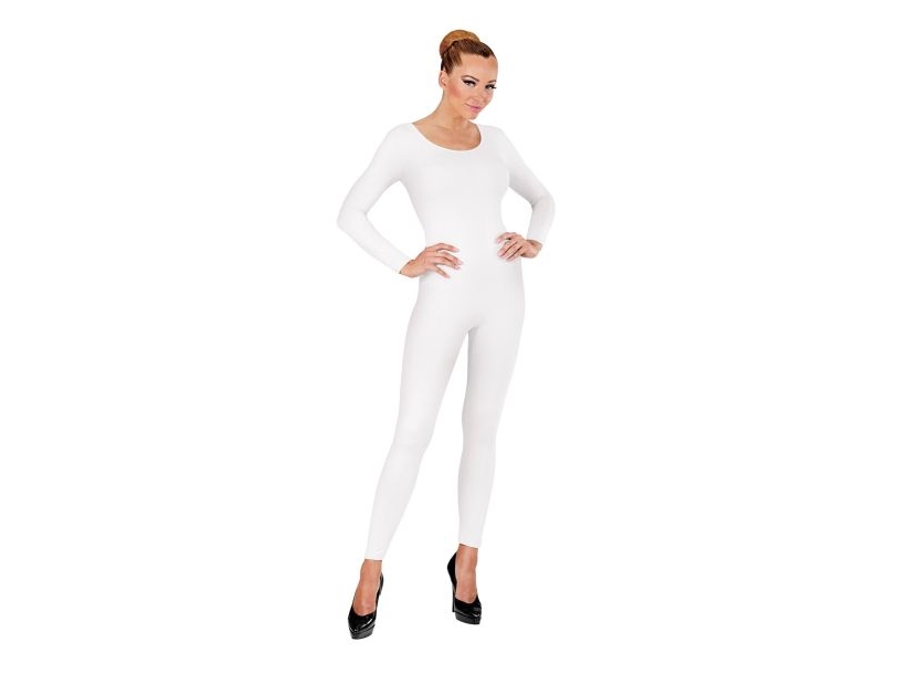Vit bodysuit, dam | Leksaker - Rollek - Kostym | GameStuff