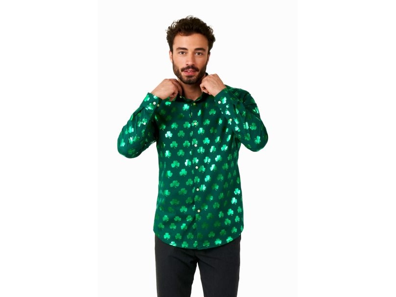 Shiny Shamrock Skjorte