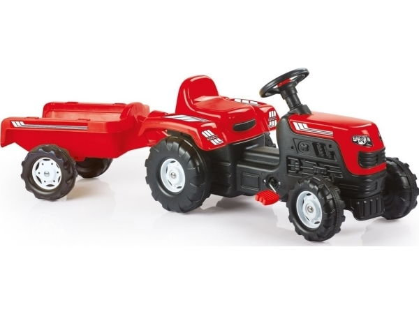 Dolu Dolu Pedaltraktor Med Anhænger 8146 81469