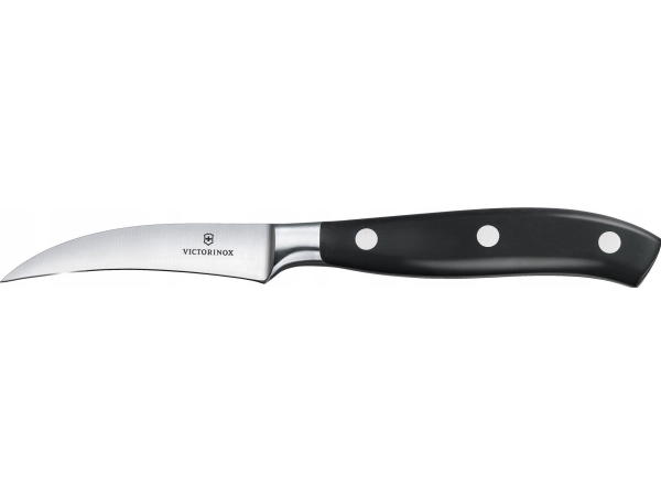 Victorinox V-7.73 03.08G Grand Maître Tourniermesser, 8cm, svart (V-7.73 03.08G) | Köksutrustning - Knivar och brynstål - Knivblock | GameStuff
