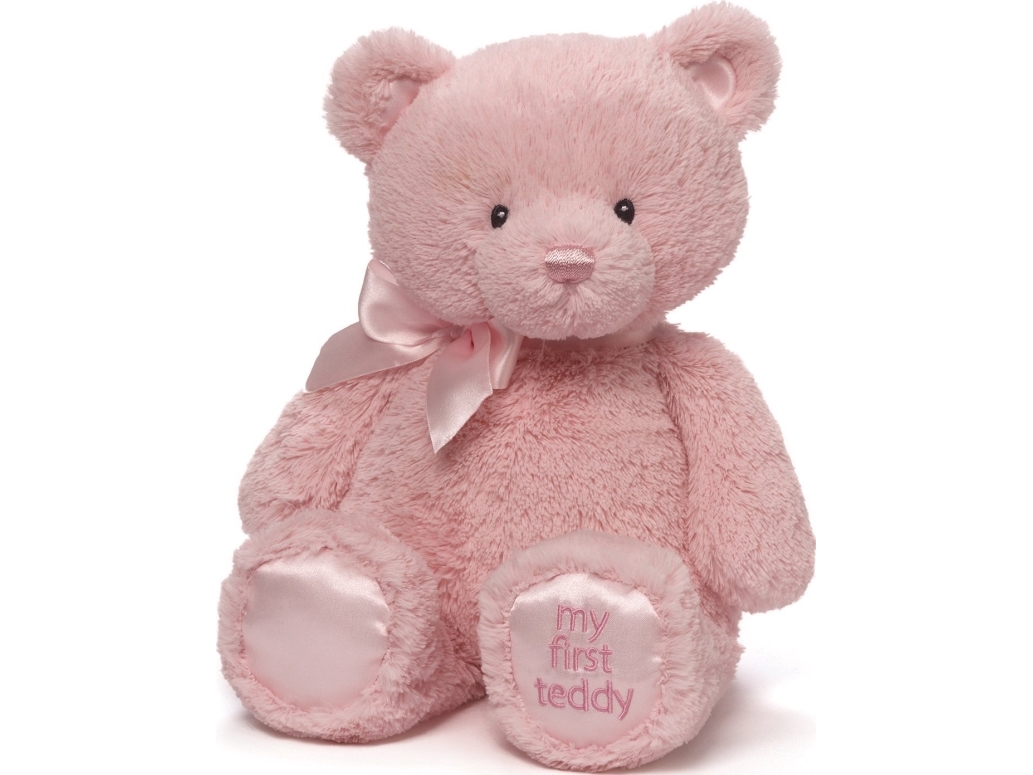Gund Min Første Bamse, Pink, 38 Cm