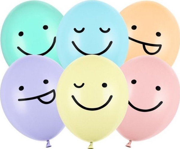 Luftballons Mit Gesichtern