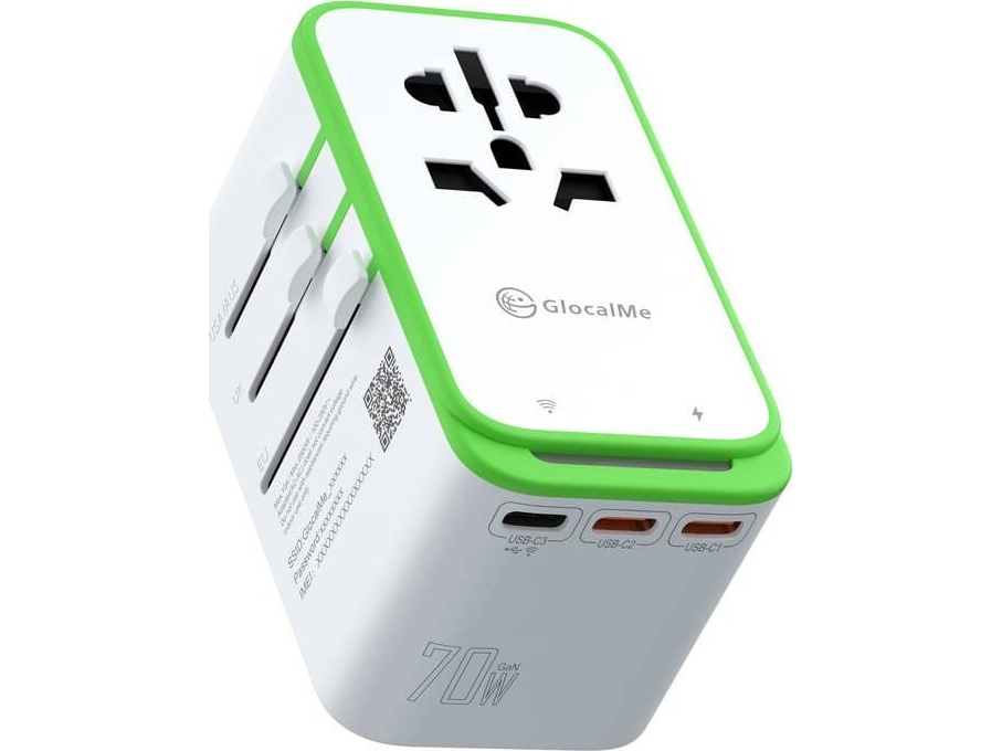 Roamplug-adapter med GlocalMe 4G Wi-Fi hotspot | Datortillbehör - Nätverk - Mobilt bredband | GameStuff