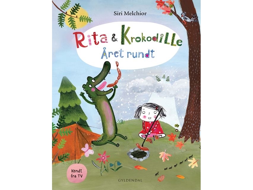 Rita Og Krokodille Året Rundt | Siri Melchior