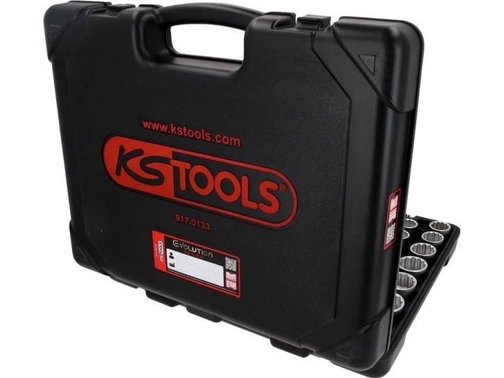 Ks Tools Galvučių Komplektas Kstools 917.0133 1/4'' 3/8'' 1/2'' 133 Vnt.