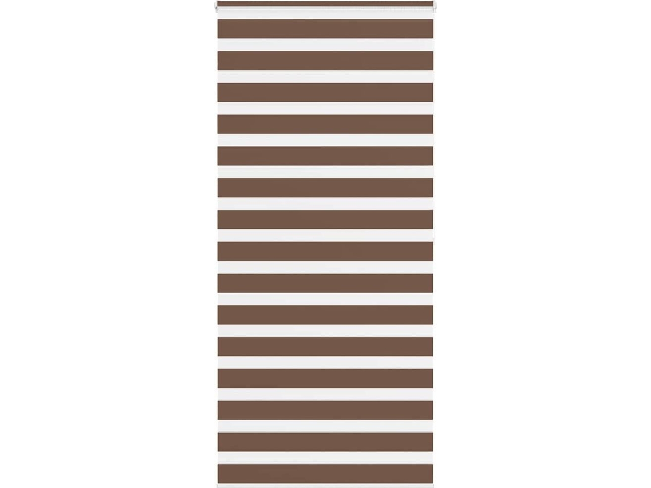 Rullaverho zebra, koivu, kankaan leveys 110,9 cm, polyesteri