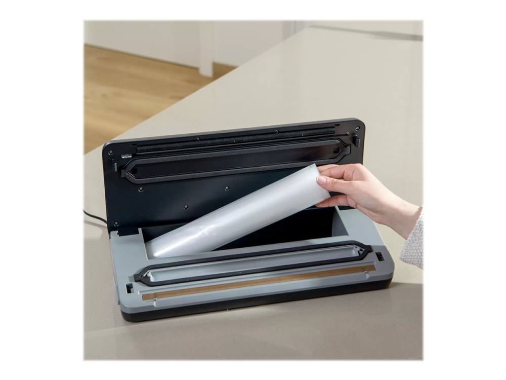 Taurus VAC6000 - Vakuumförslutare - 120 W - svart / rostfritt stål | Köksapparater - Köksmaskiner - Vakuumförpackningsmaskiner | GameStuff