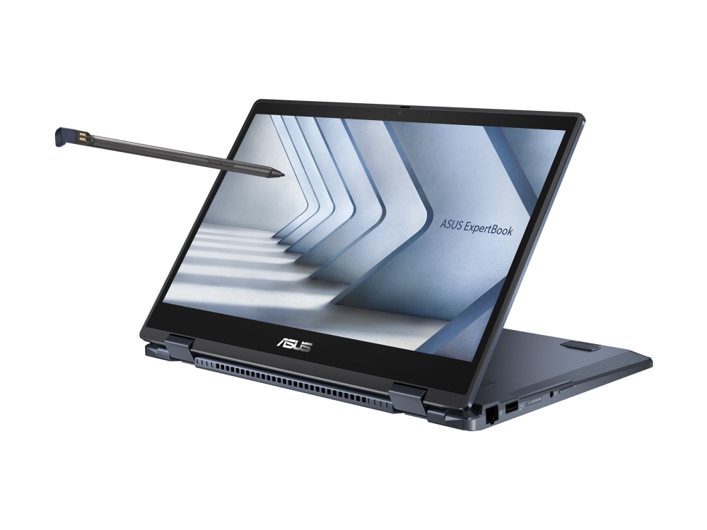 ASUS ExpertBook B3 Flip B3402FVA-LE0347X - Flipputformning - Intel Core 5 - 120U / upp till 5 GHz - Win 11 Pro - UHD Graphics - 16 GB RAM - 512 GB SSD NVMe - 14 pekskärm 1920 x 1080 (Full HD) - Gigabit Ethernet - Wi-Fi 6E, Bluetooth - stjärnsvart - med 1 års ASUS ZenCare | Datorer & Surfplattor - Bärbar dator - Gamingdatorer | GameStuff