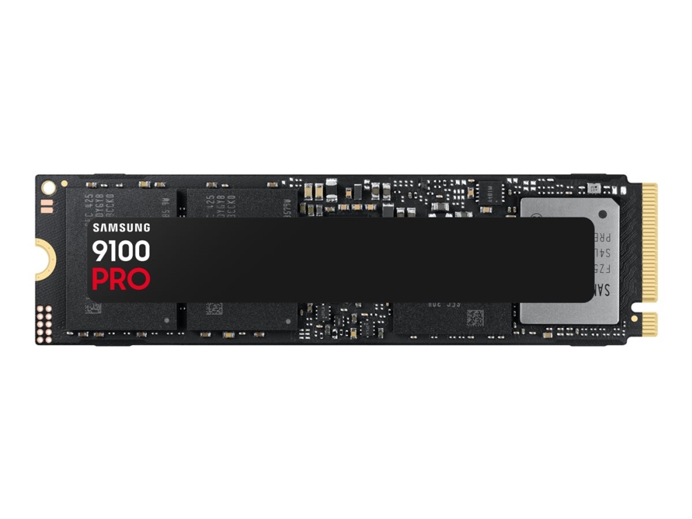 Samsung 9100 PRO MZ-VAP1T0 - SSD - krypterat - 1 TB - inbyggd - M.2 2280 - PCI Express 5.0 x4 (NVMe) - 256 bitars AES - TCG Opal Encryption 2.0 - svart | Datorkomponenter - Hårddisk & Lagring - Interna hårddiskar | GameStuff